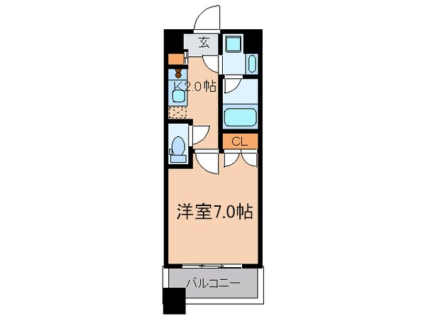 ＫＤＸレジデンス神楽坂の物件間取画像